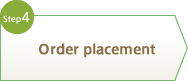 Step4 Order placement